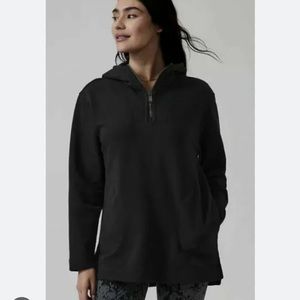 Athleta retro plush tunic hoodie